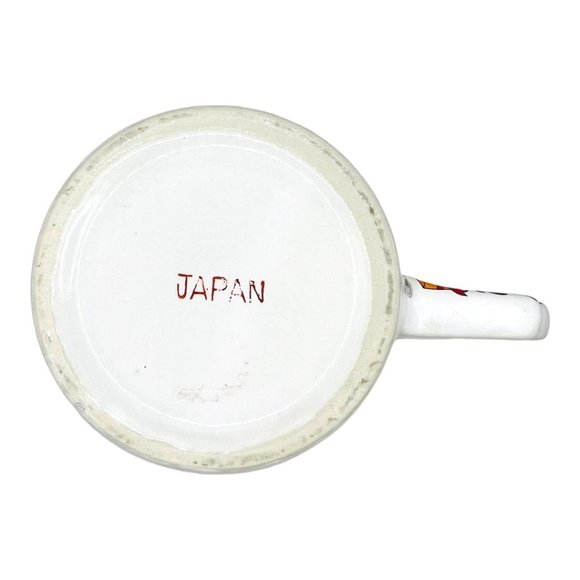 Vintage "Merry Christmas" Ceramic Coffee Mug With Santa Handle Made in Japan - Picture 8 of 9